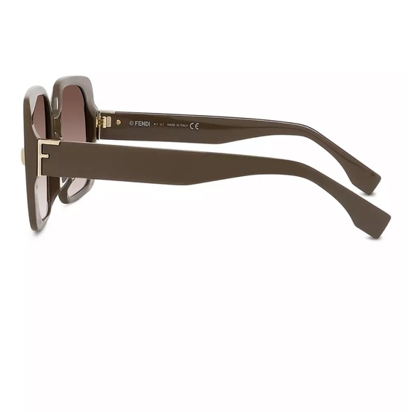 Fendi First 53MM Square Sunglasses - Picture 3 of 9